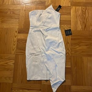 Never worn white dress